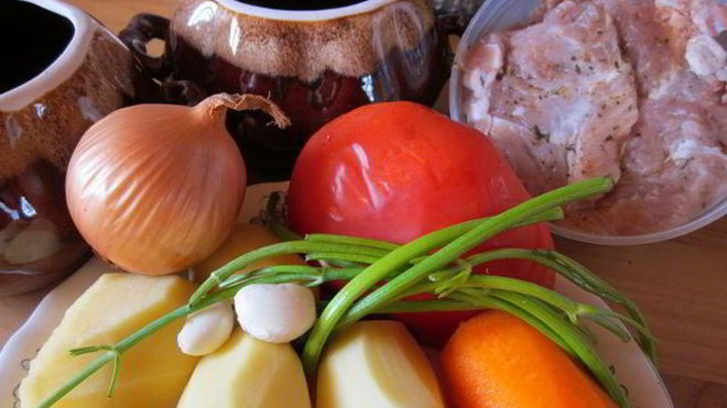 Рецепт жаркого в горшочке