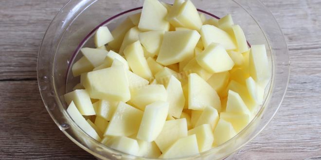 Рецепт жаркого в мультиварке из свинины с картошкой