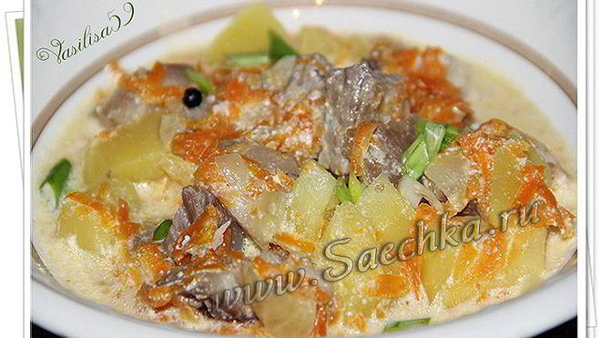 Рецепт жаркого в мультиварке