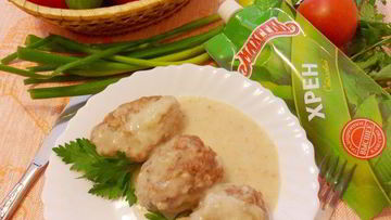 Рецепт Говяжьих зраз с хреном по-литовски