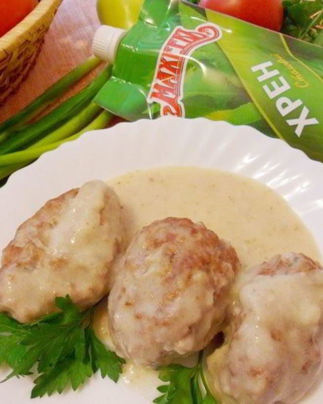 Рецепт говяжьих зраз с хреном по-литовски