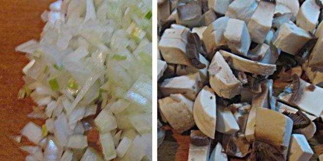 Рецепт картофельных зраз с грибами, запеченные в духовке с луковым соусом без муки