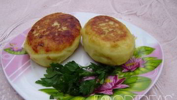 Рецепт Картофельных зраз с капустой