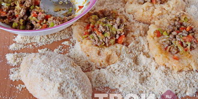 Рецепт картофельных зраз с мясом