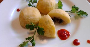 Рецепт Картофельных зраз в духовке с грибами