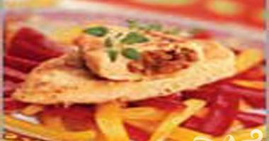 Рецепт Куриных зраз с сухофруктами под апельсиновым соусом