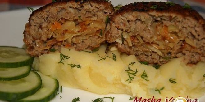 Рецепт Мясных зраз с капустой и яйцом