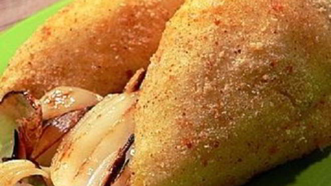 Рецепт постных картофельных зраз с грибами