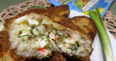 Рецепт Рыбных зраз с крабовым мясом