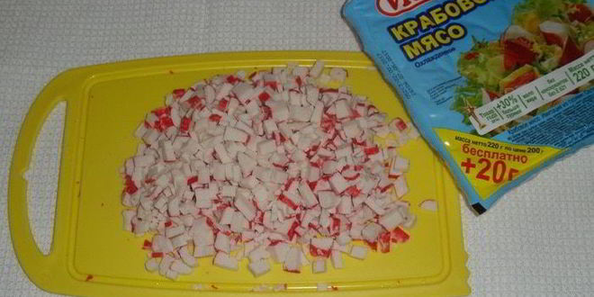 Рецепт рыбных зраз с крабовым мясом