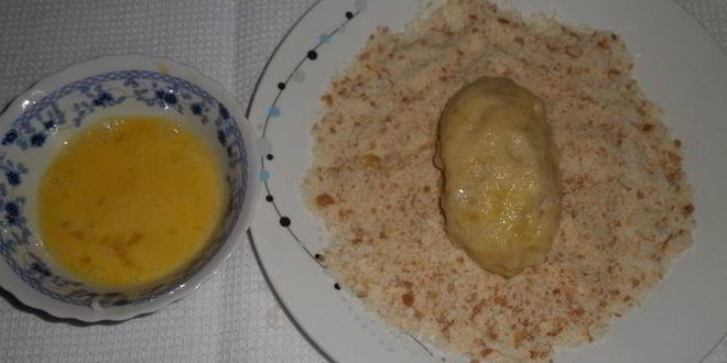 Рецепт рыбных зраз с крабовым мясом