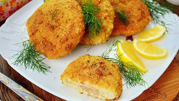 Рецепт Рыбных зраз с печенью трески