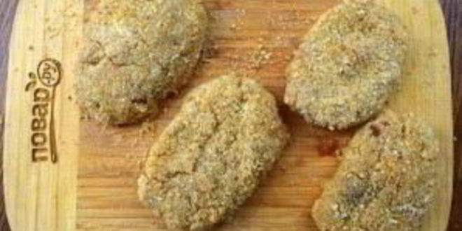 Рецепт рыбных зраз с печенью трески