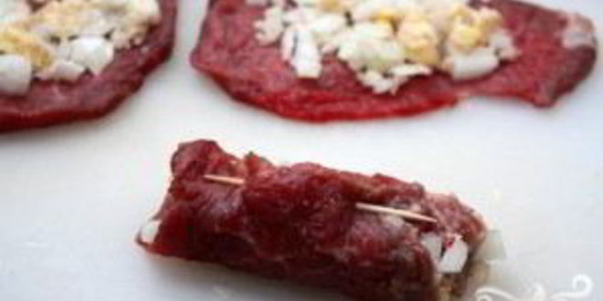 Рецепт зраз из говядины по-варшавски