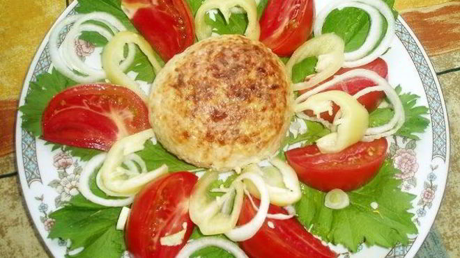 Рецепт зраз из кабачков с курицей