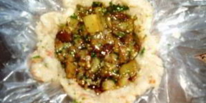 Рецепт зраз из кабачков с курицей