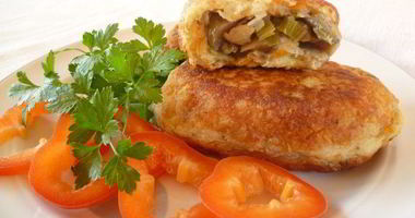 Рецепт Зраз рыбных с баклажанами