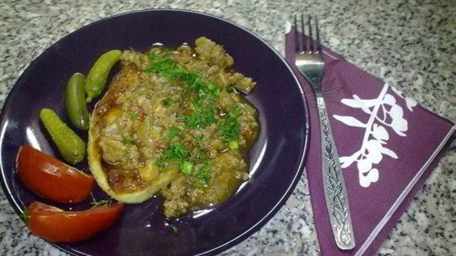 Рецепт зраз с фаршем