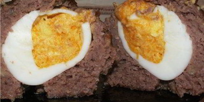 Рецепт Зраз с яично-сырной начинкой