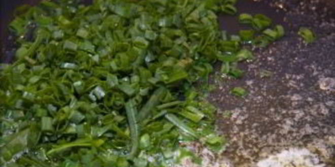 Рецепт зраз с зеленым луком