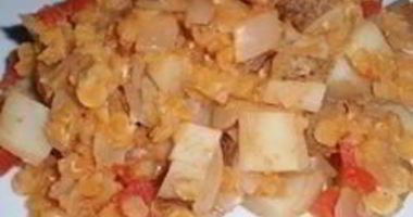 Рецепт Гороховой каши с картофелем и колбасой