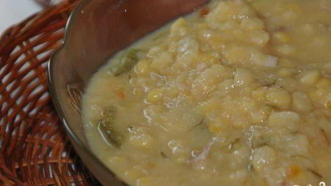 Рецепт гороховой каши с мясом