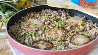 Рецепт Гречки на сковороде