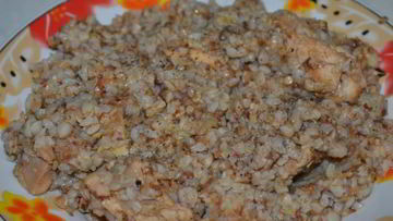 Рецепт Гречки по-купечески с курицей