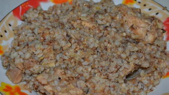 Рецепт гречки по-купечески с курицей