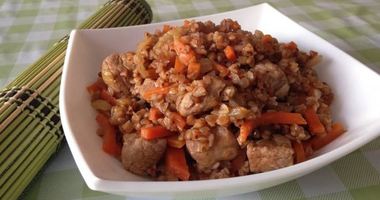 Рецепт Гречки по купечески в мультиварке со свининой