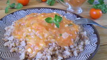 Рецепт Гречки под соусом