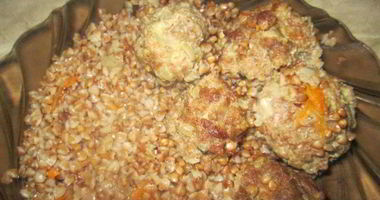 Рецепт Гречки с фаршем в духовке