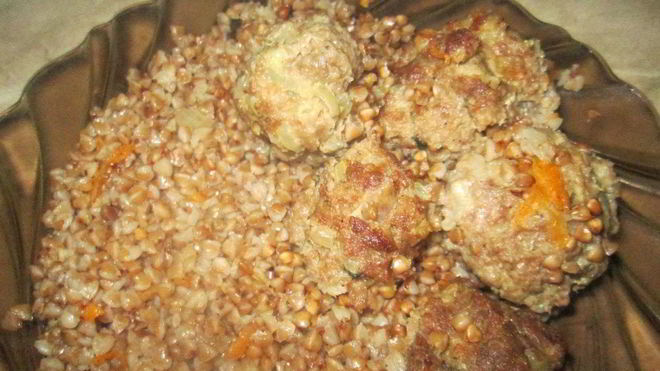 Рецепт гречки с фаршем в духовке