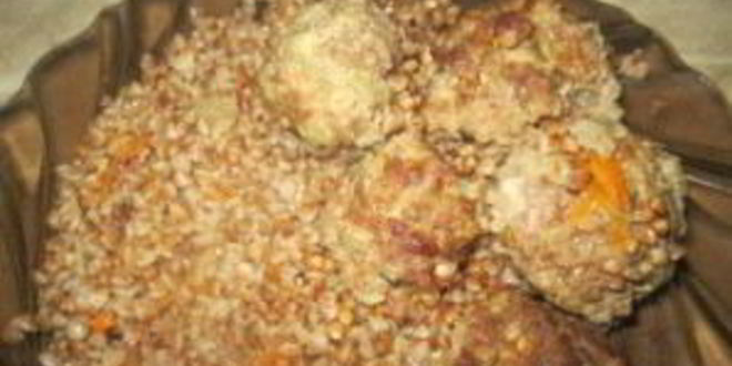 Рецепт гречки с фаршем в духовке