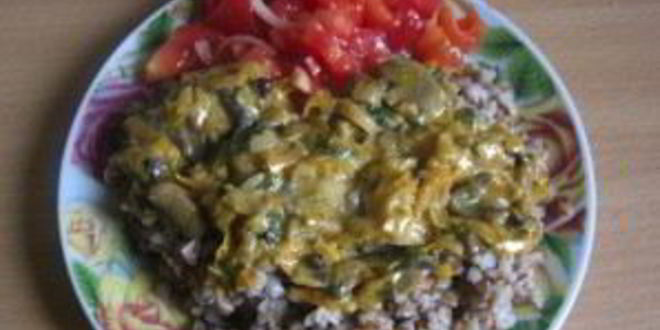 Рецепт гречки с грибами
