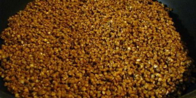 Рецепт гречки с куриными сердечками