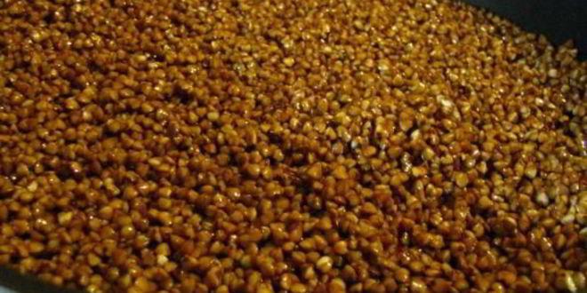 Рецепт гречки с куриными сердечками