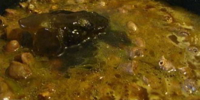 Рецепт гречки с куриными сердечками