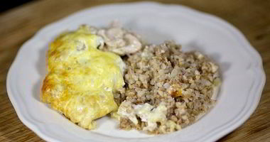 Рецепт Гречки с курицей в духовке