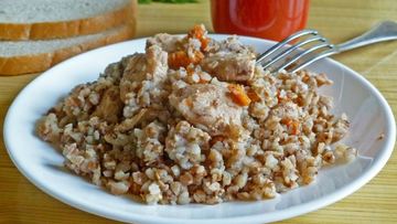 Рецепт Гречки с курицей в мультиварке