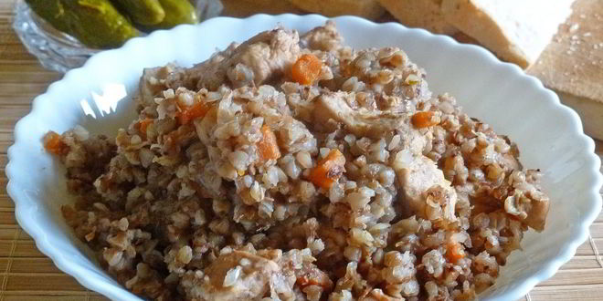 Рецепт гречки с курицей в мультиварке
