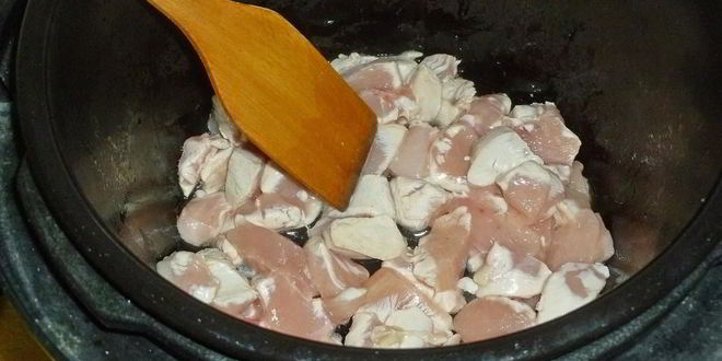 Рецепт гречки с курицей в мультиварке
