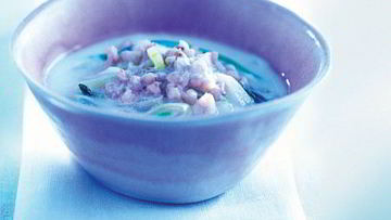 Рецепт Гречки с луком-пореем