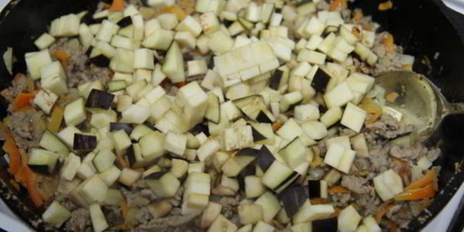 Рецепт гречки с мясным фаршем и овощами