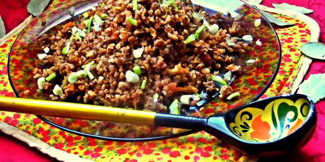 Рецепт Гречки с мясом и корнеплодами