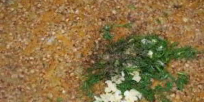 Рецепт гречки с овощами и чесноком