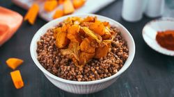 Рецепт Гречки с печеной тыквой