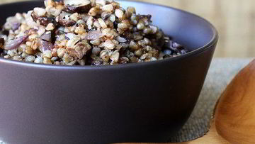 Рецепт Гречки с шампиньонами