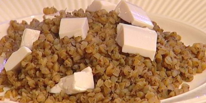 Рецепт гречки с тофу