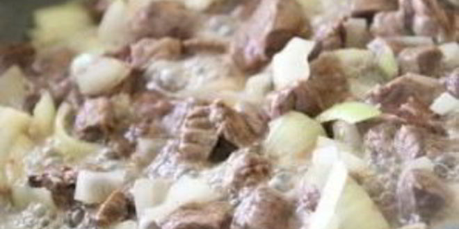 Рецепт гречки со свининой с подливкой